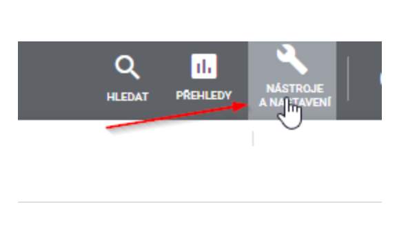 Přidání karty Google