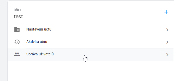 účet