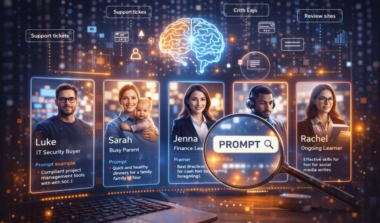 Syntetické persony pro lepší sledování promptů