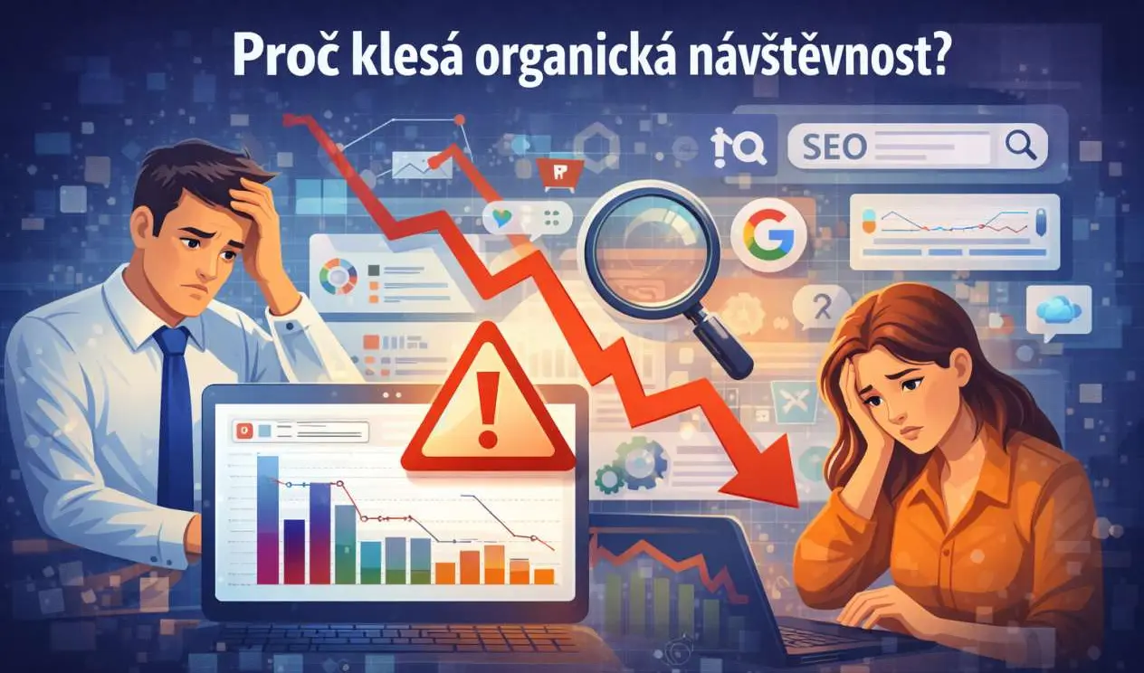 Proč klesá organická návštěvnost? Návod na rozkrytí dat