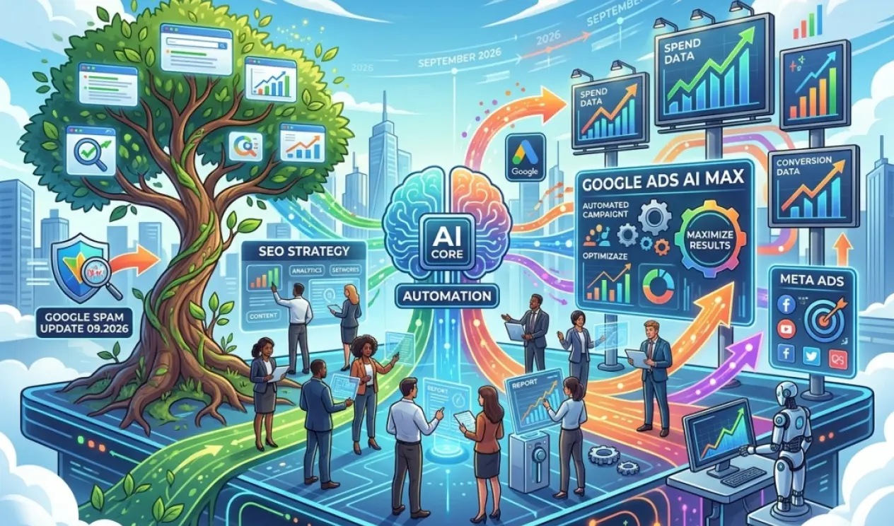 SEO, PPC a digitální marketing v září 2026: Přehled klíčových novinek a změn