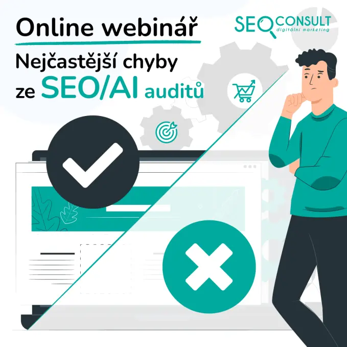 Online webinář – nejčastější chyby ze SEO auditů