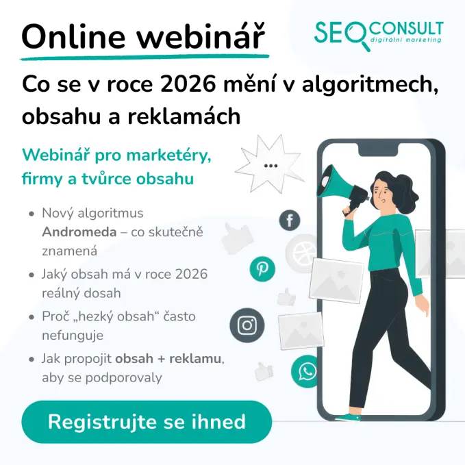 Online webinář: Jak na obsah a reklamy na sociálních sítích aneb myslete strategicky