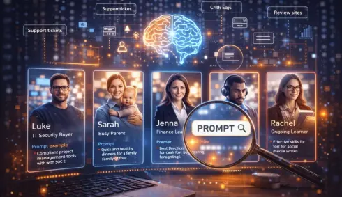 Syntetické persony pro lepší sledování promptů