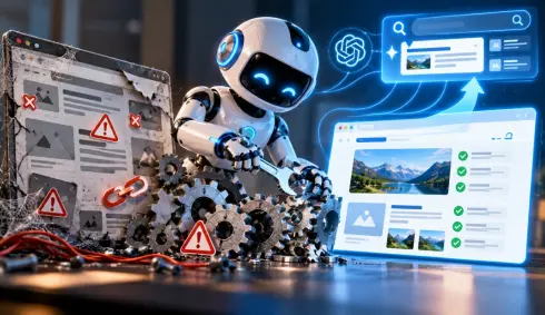Chcete být vidět v odpovědích AI? Splaťte svému webu technický dluh