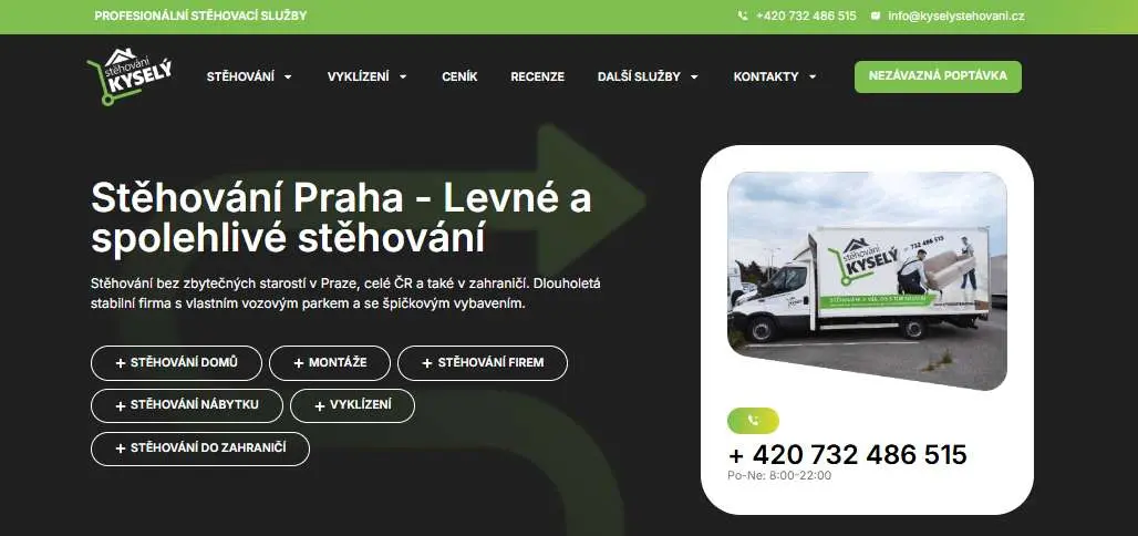 Stěhování Kyselý